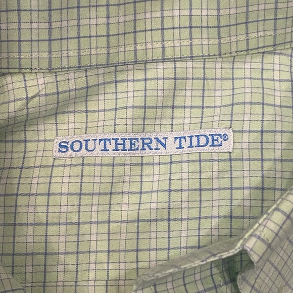 Men's Southern Tide plaid shirt - Picture 4 of 5